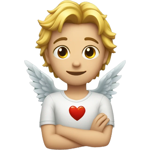 Corazón con alas emoji