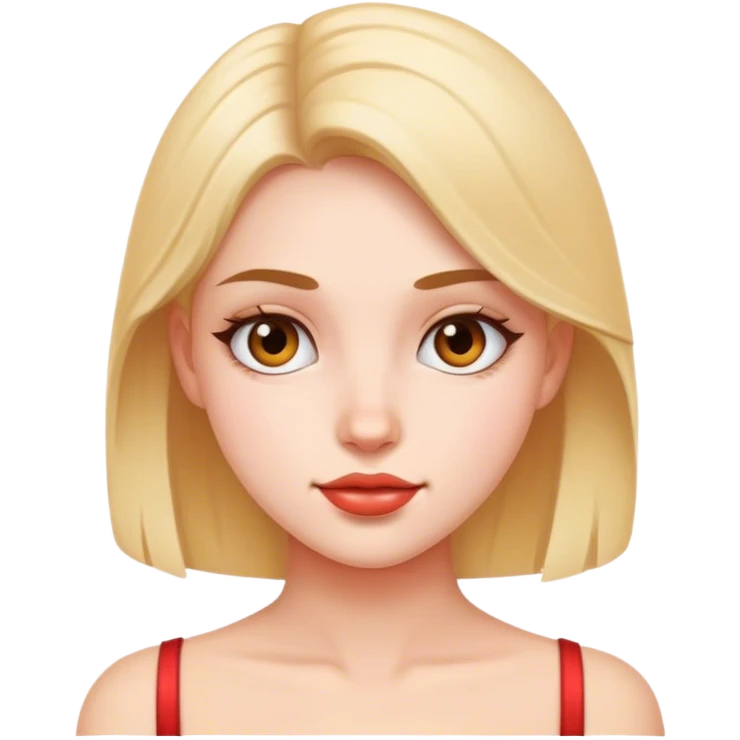 a pretty girl emoji