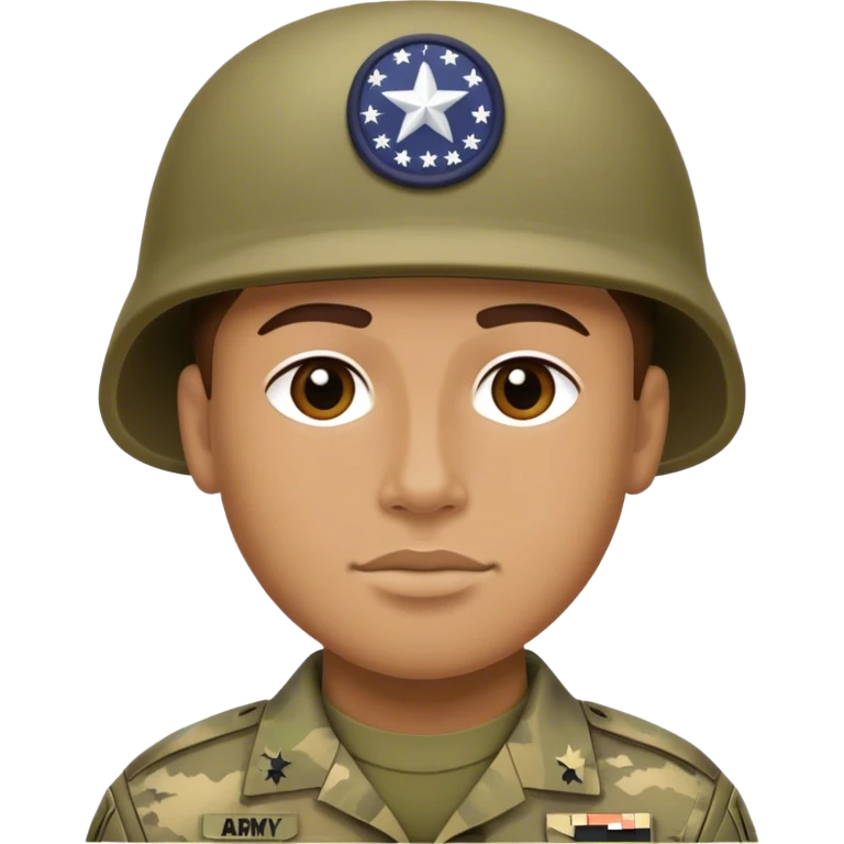 United States Army soldier emoji
