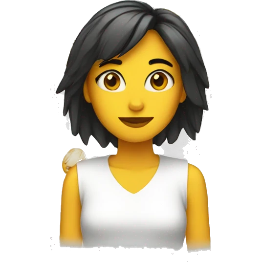 Chica emoji