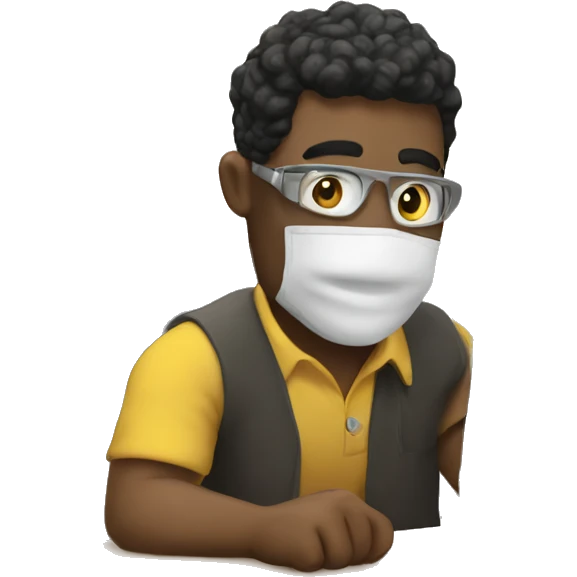 working on the desk emoji
