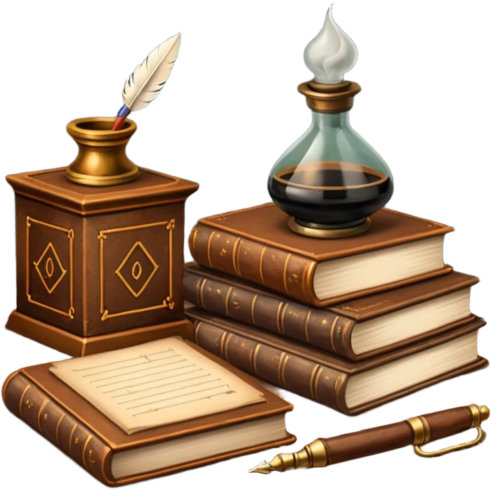 Vintage academia  emoji
