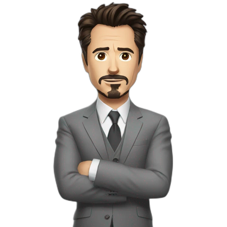 Tony Stark emoji