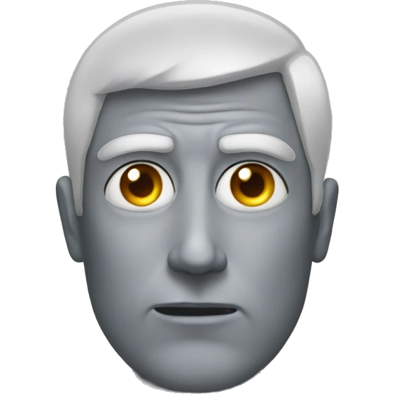 man with a third eye emoji
