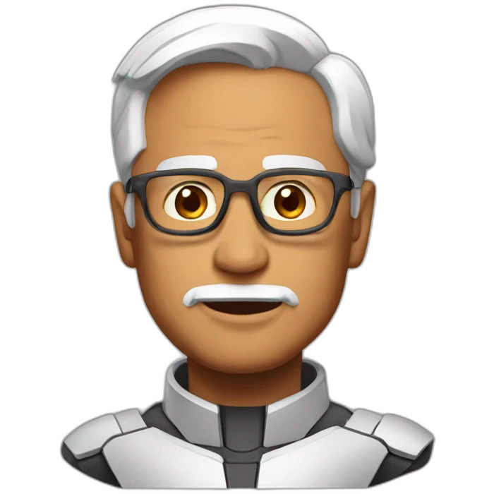 Modiji on ironman suit  emoji