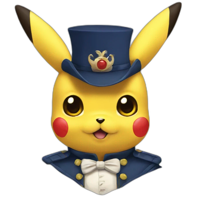 Napoléon Pikachu emoji