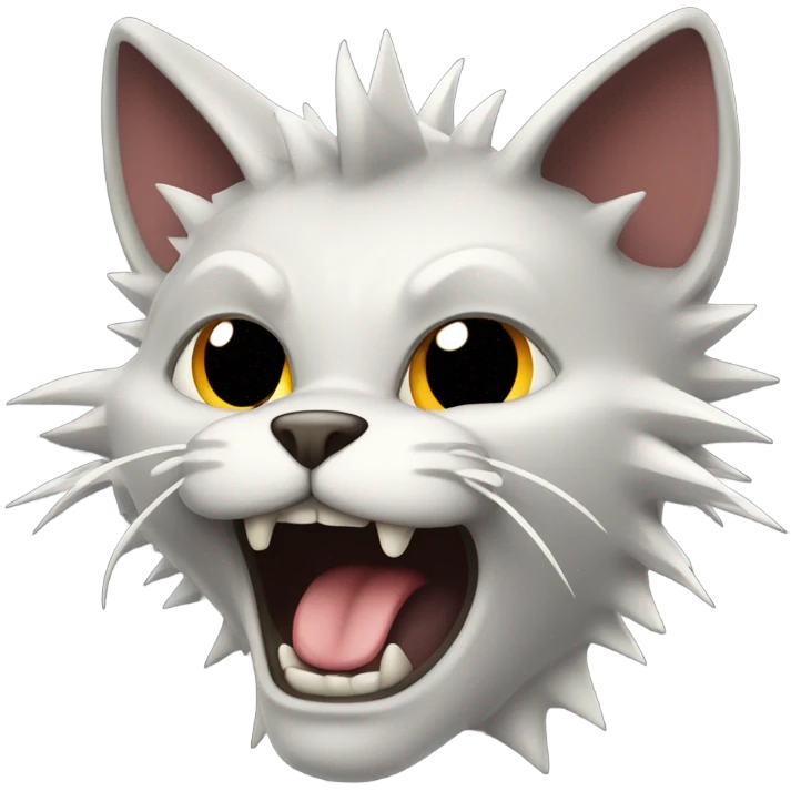 Make a cat look like Godzilla  emoji