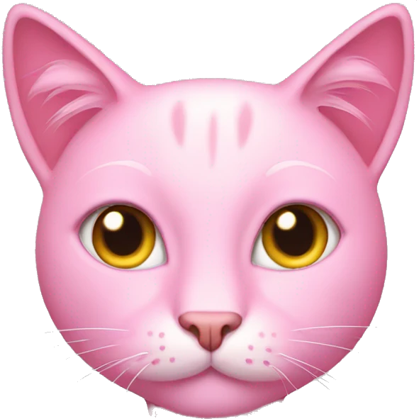pink cat emoji