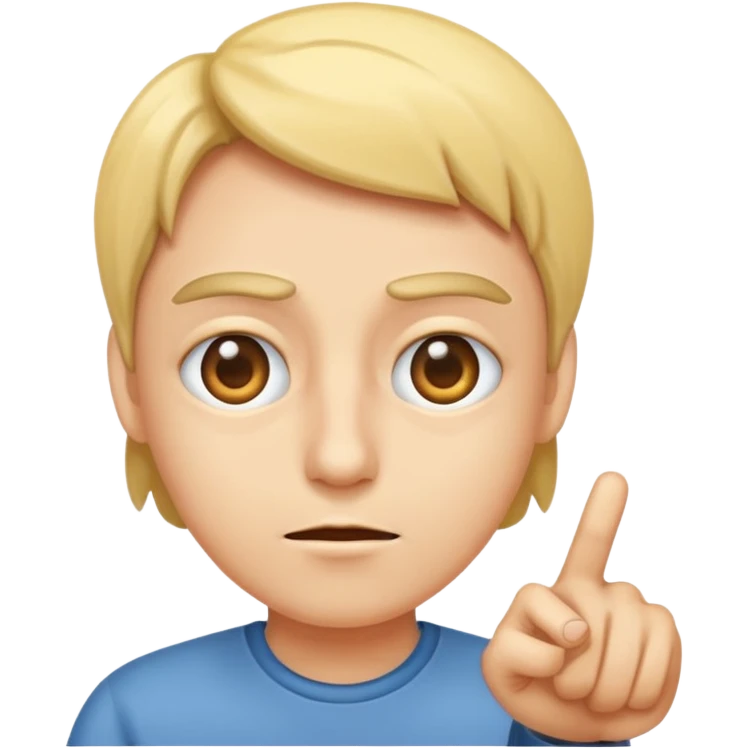 pointing with squint eyes  emoji