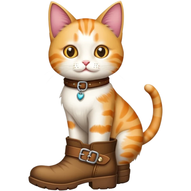 Gato com botas emoji
