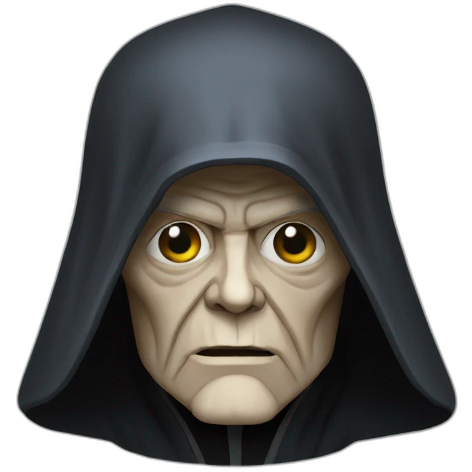 Darth sidious hood emoji