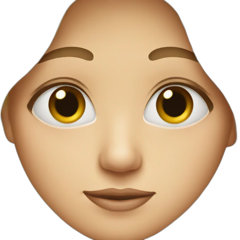 just a nose emoji