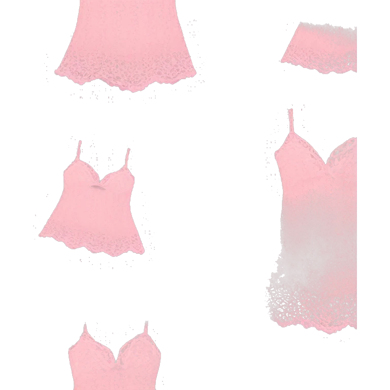 Pink lace nightie emoji