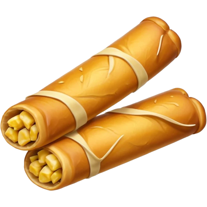 Philippine dessert turon  emoji
