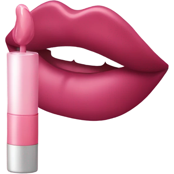 lip gloss emoji