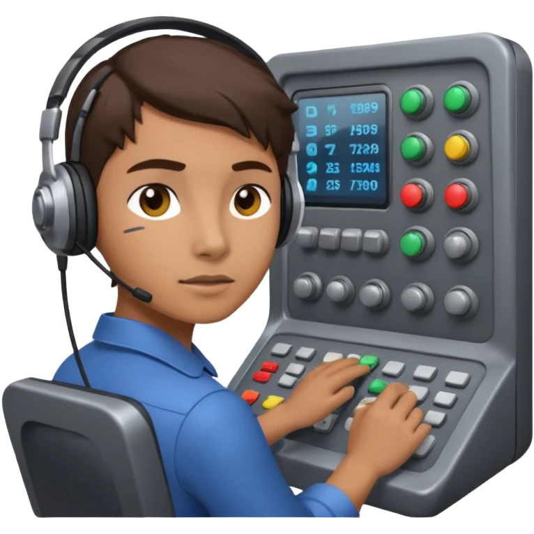 Ride Operator at Controls emoji