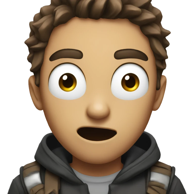 Shock face omniheroes emoji