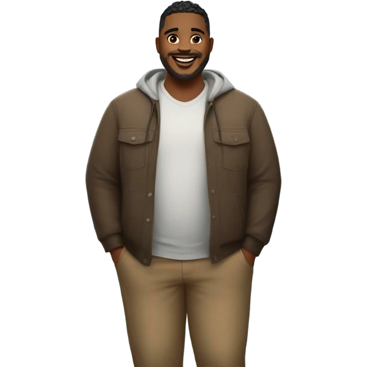Plus plus plus size man emoji