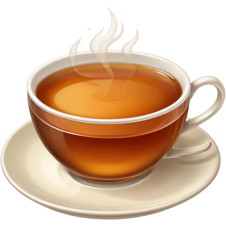  چایی که چایی داخل استکان و نعلبکیرخته شده باشه  emoji