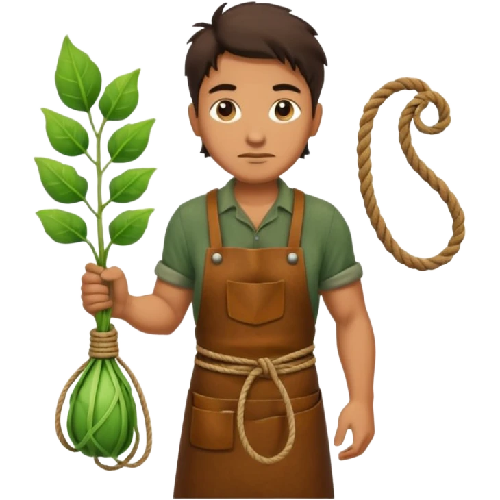 beanstalk worker emoji