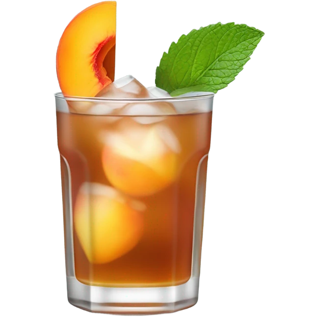 peach tea emoji