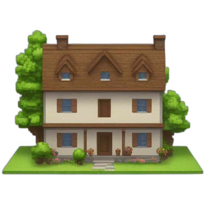 pixel-builder-house emoji