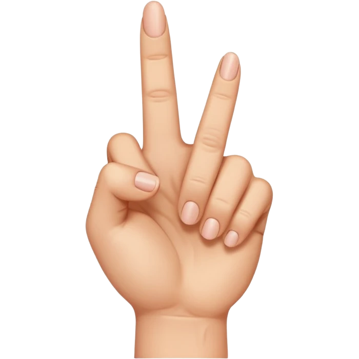 the middle finger emoji