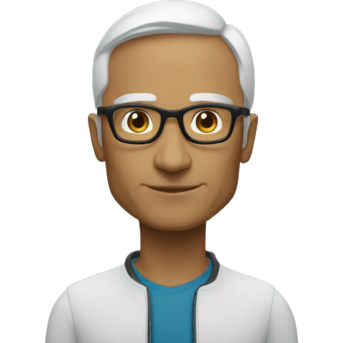 Satya Nadella being brave emoji