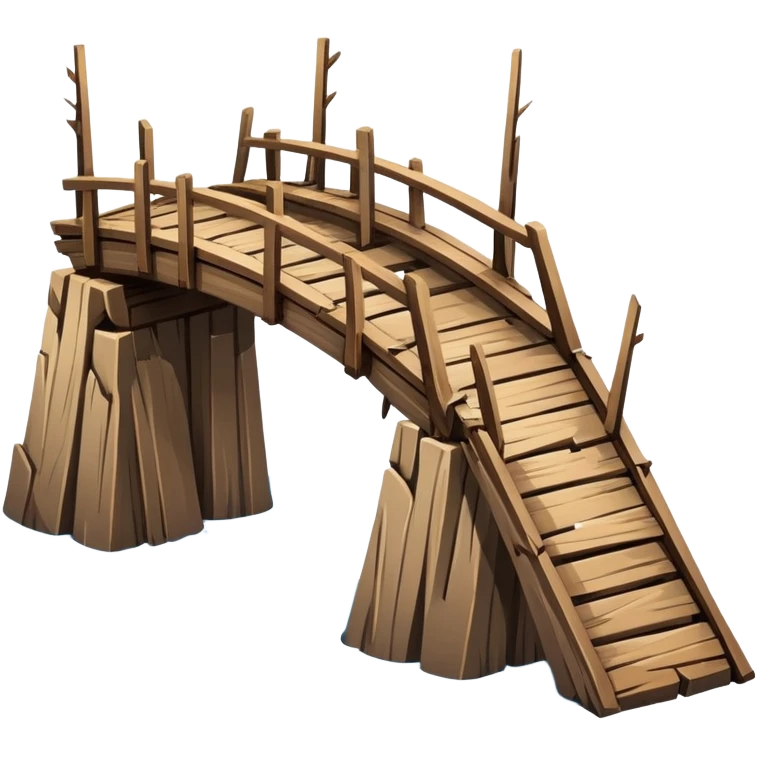 Broken bridge emoji