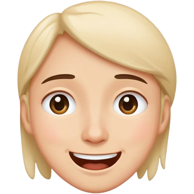 Happy but sad  emoji