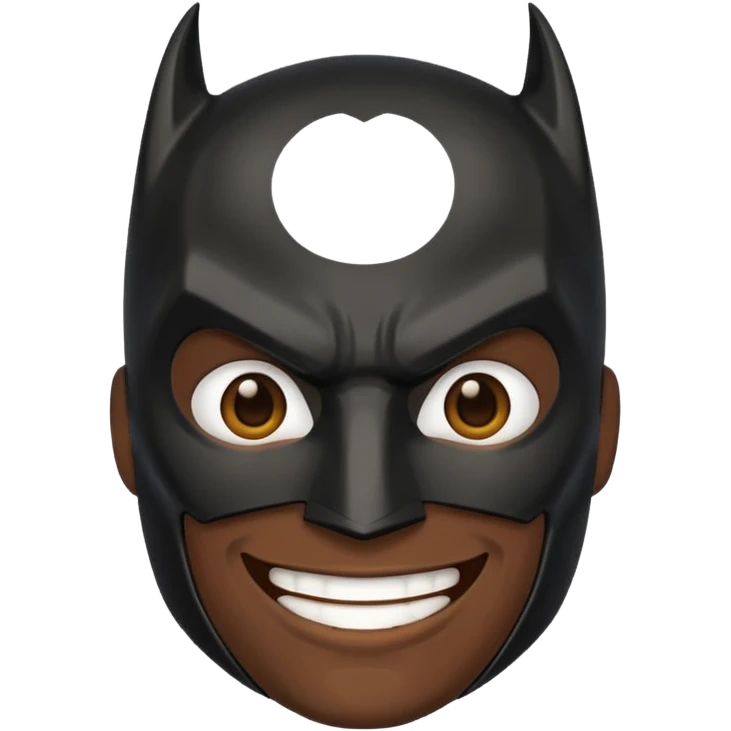 Make a emoji of batman emoji