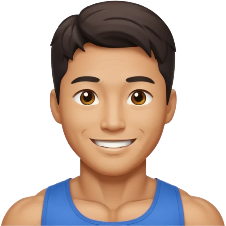 Koreli bir erkek ama çok yakışık lı ve kaslı emoji