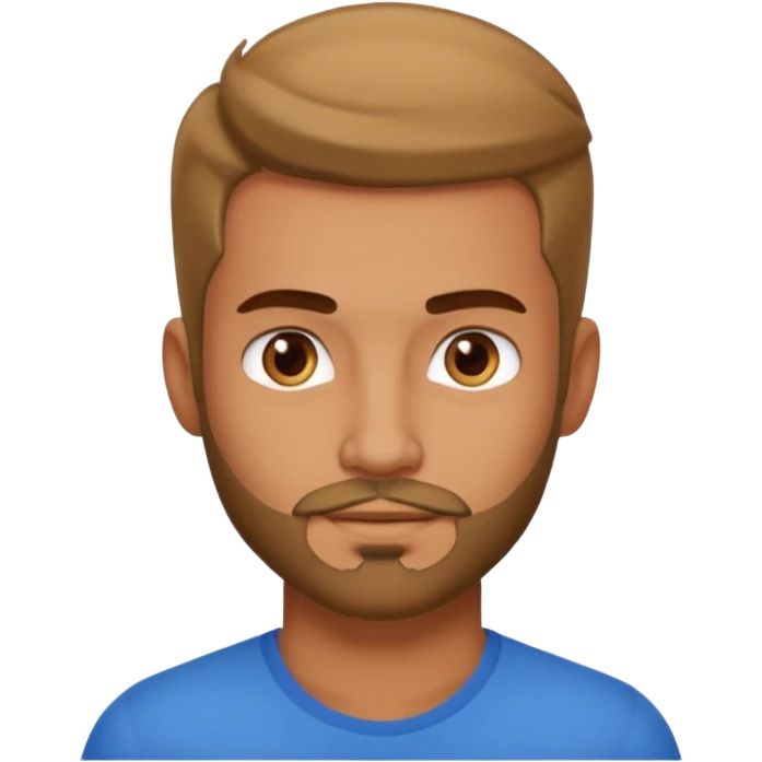 Hot looking guy with a bit of facial hair emoji
