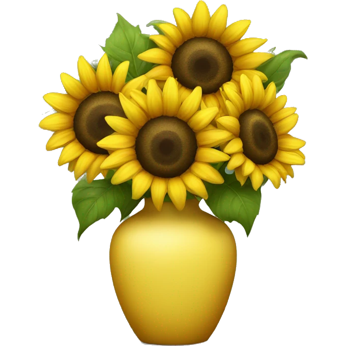 sunflowers in vase emoji