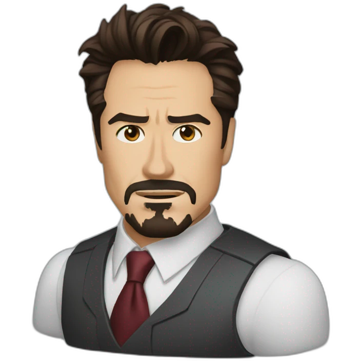 Tony Stark emoji