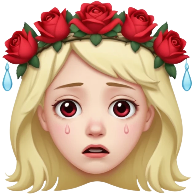 🥀+😨 emoji