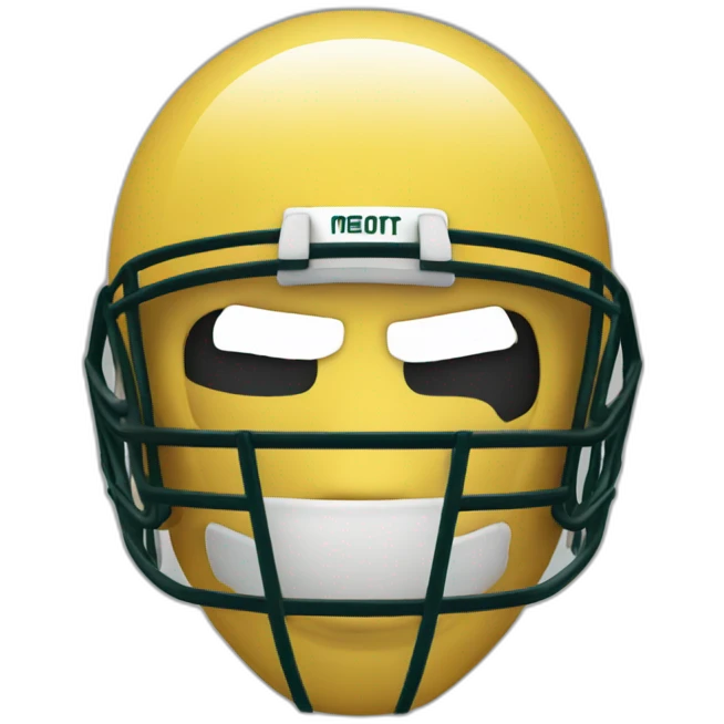 Masque football emoji