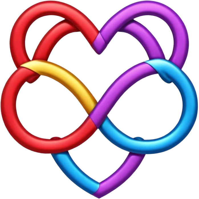 polyamory symbol emoji
