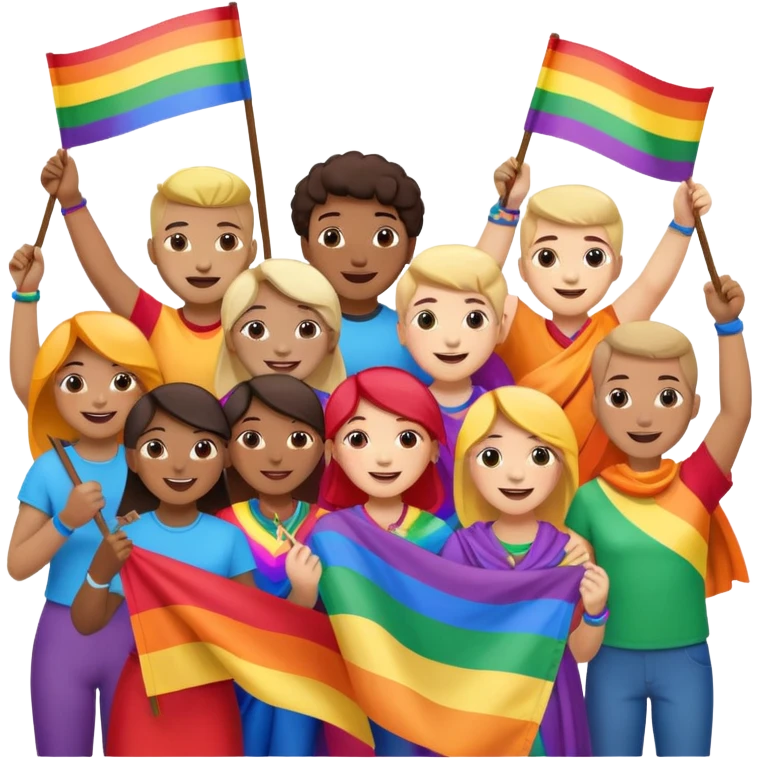 pride charcters emoji