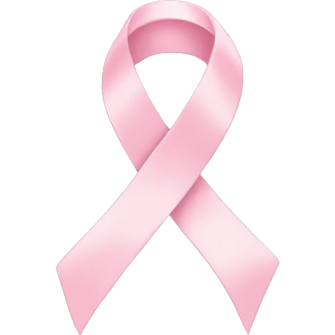 Pastel pink ribbon  emoji