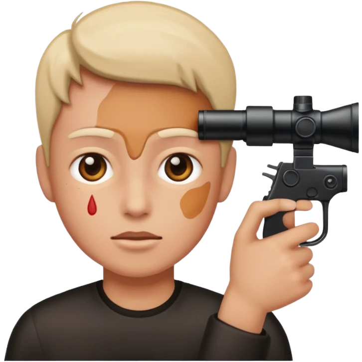person getting shot emoji