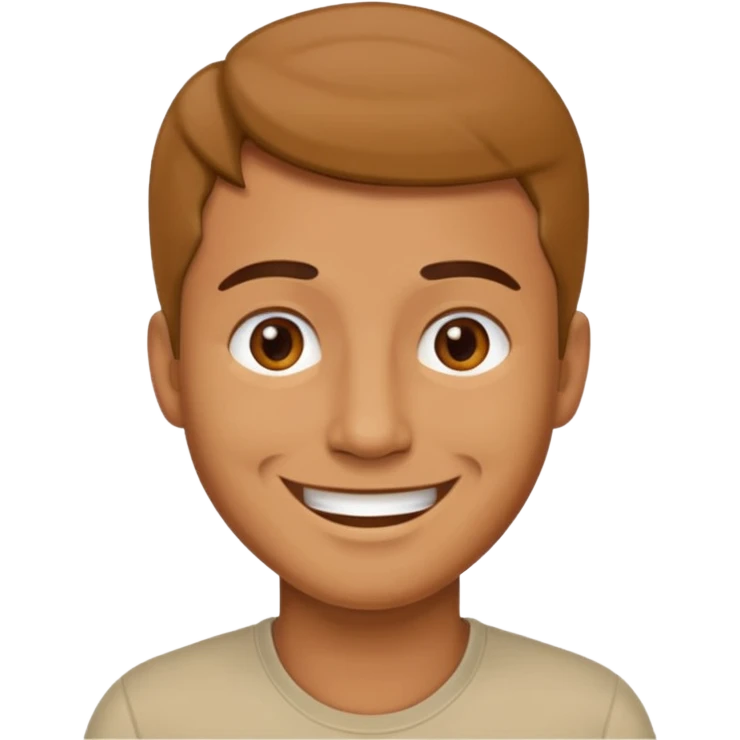 A man saying 6 7 emoji