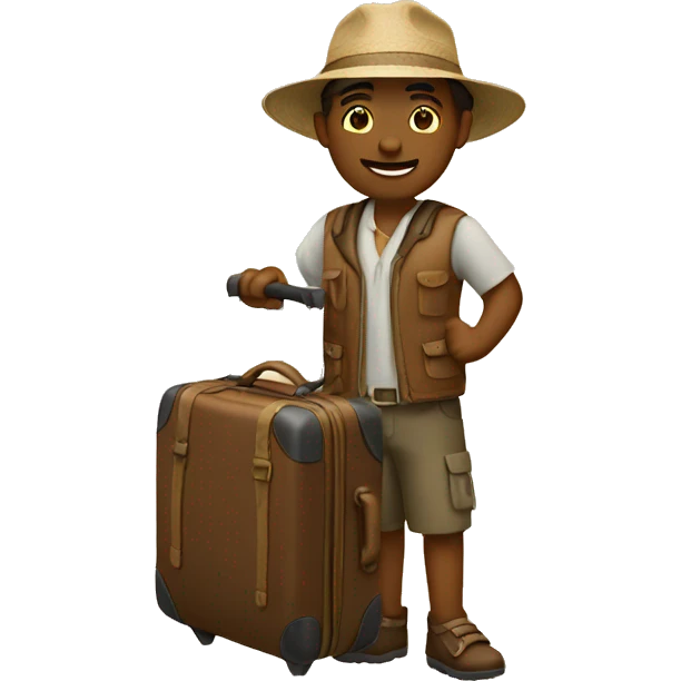 a traveler emoji