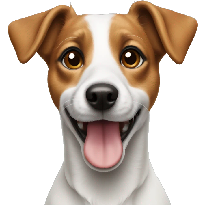 jack russell dog emoji