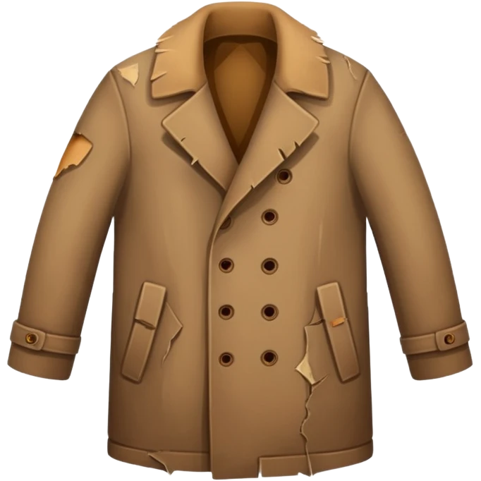 torn coat emoji