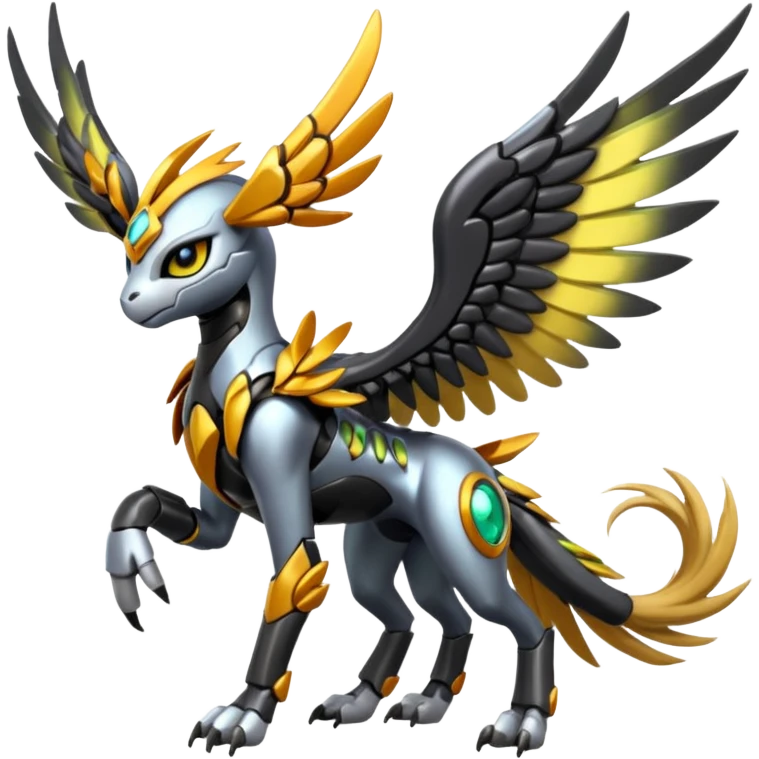 Meloetta-Wargreymon-Trico-Pokémon-Digimon-Fakémon-fusion-hybrid-creature emoji