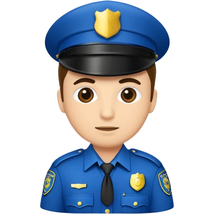 fancy police officer emoji