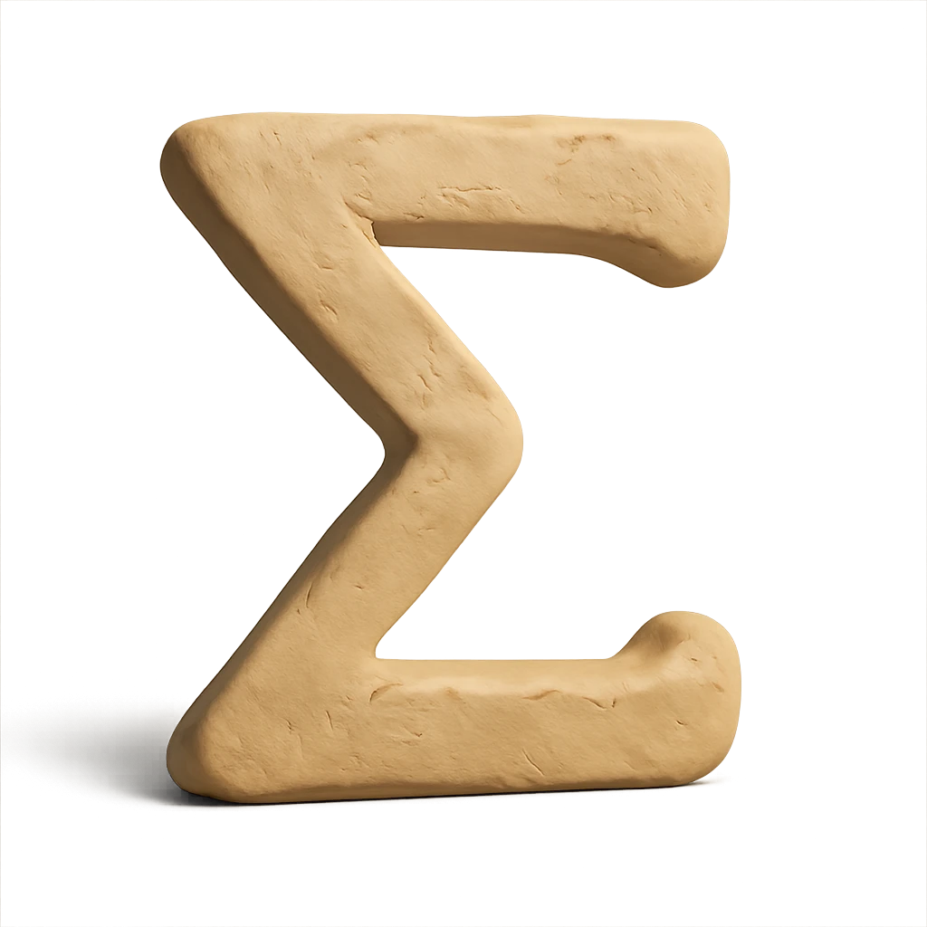 sigma face in claymation style emoji
