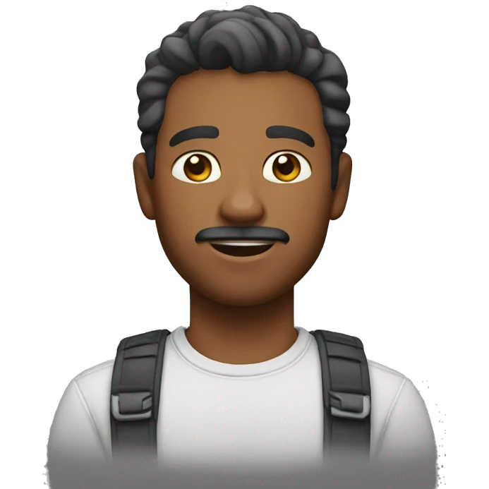 Hombre de 20 años emoji