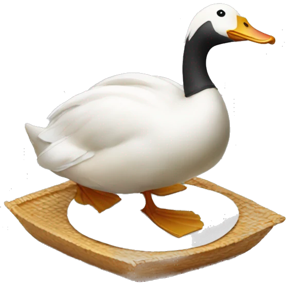 peking duck without head emoji